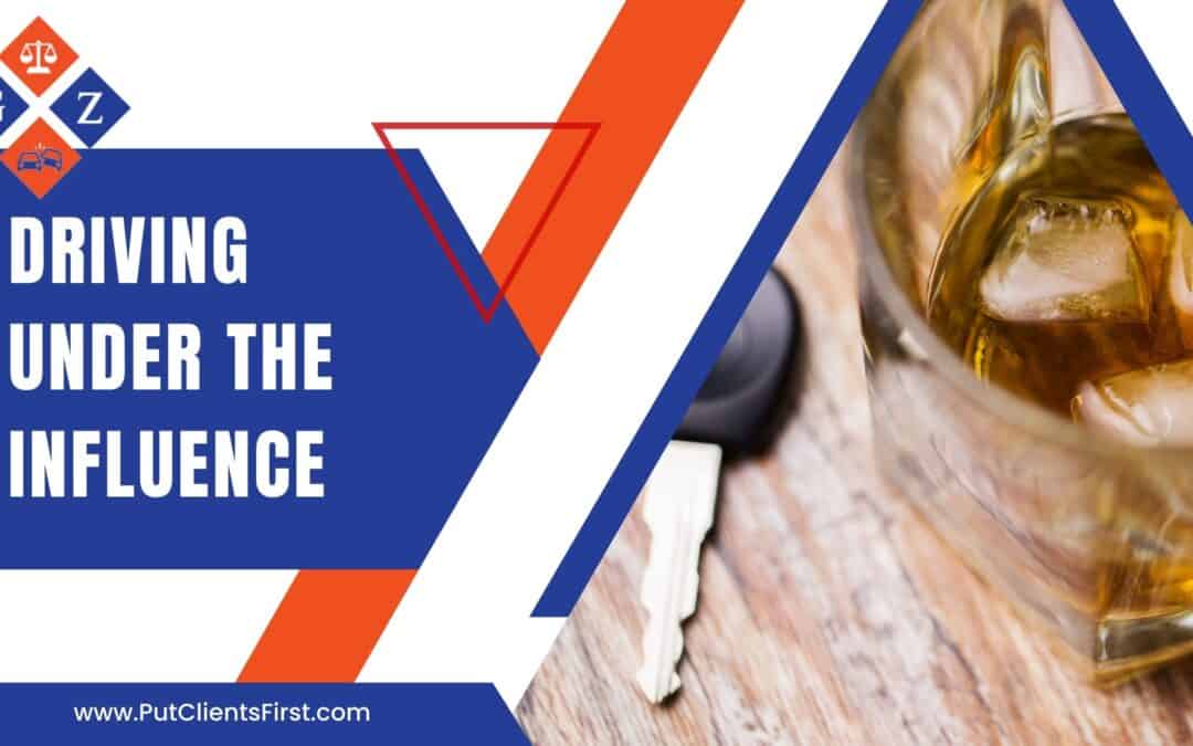 Driving Under the Influence