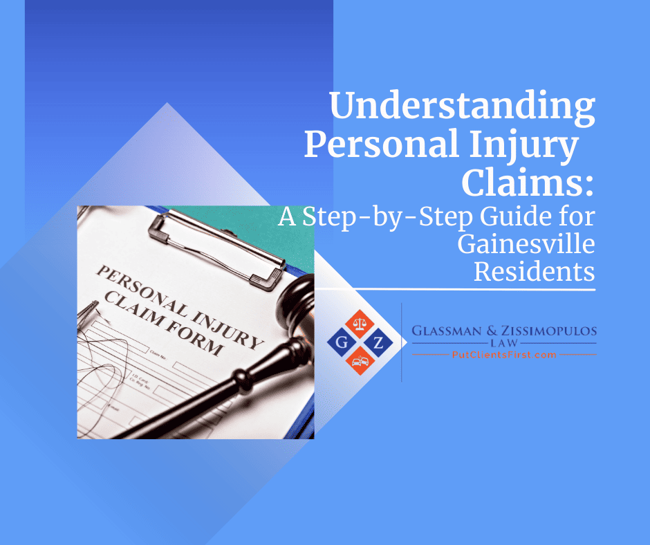 Personal injury claim form for personal injury law, accident injury claims, injury compensation, Gainesville residents, accident lawyer, personal injury attorney.