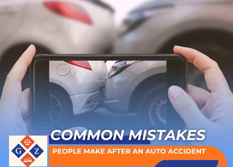 Common Mistakes People Make After an Auto Accident