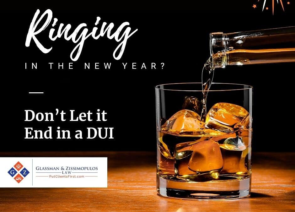 Ringing in the New Year? Don’t Let It End in a DUI