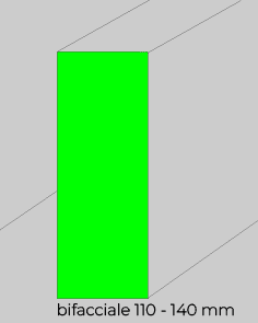 Bifacciale LED 110-140 mm per insegne pubblicitarie e segnaletica luminosa. Alta qualità e efficienza energetica.