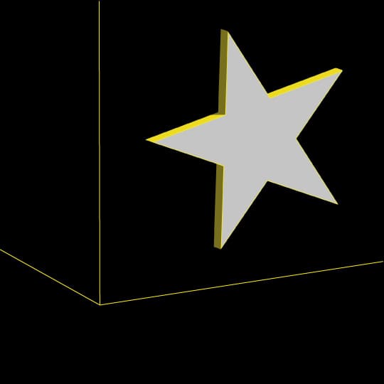 Icona di stella simbolo di qualità e innovazione.