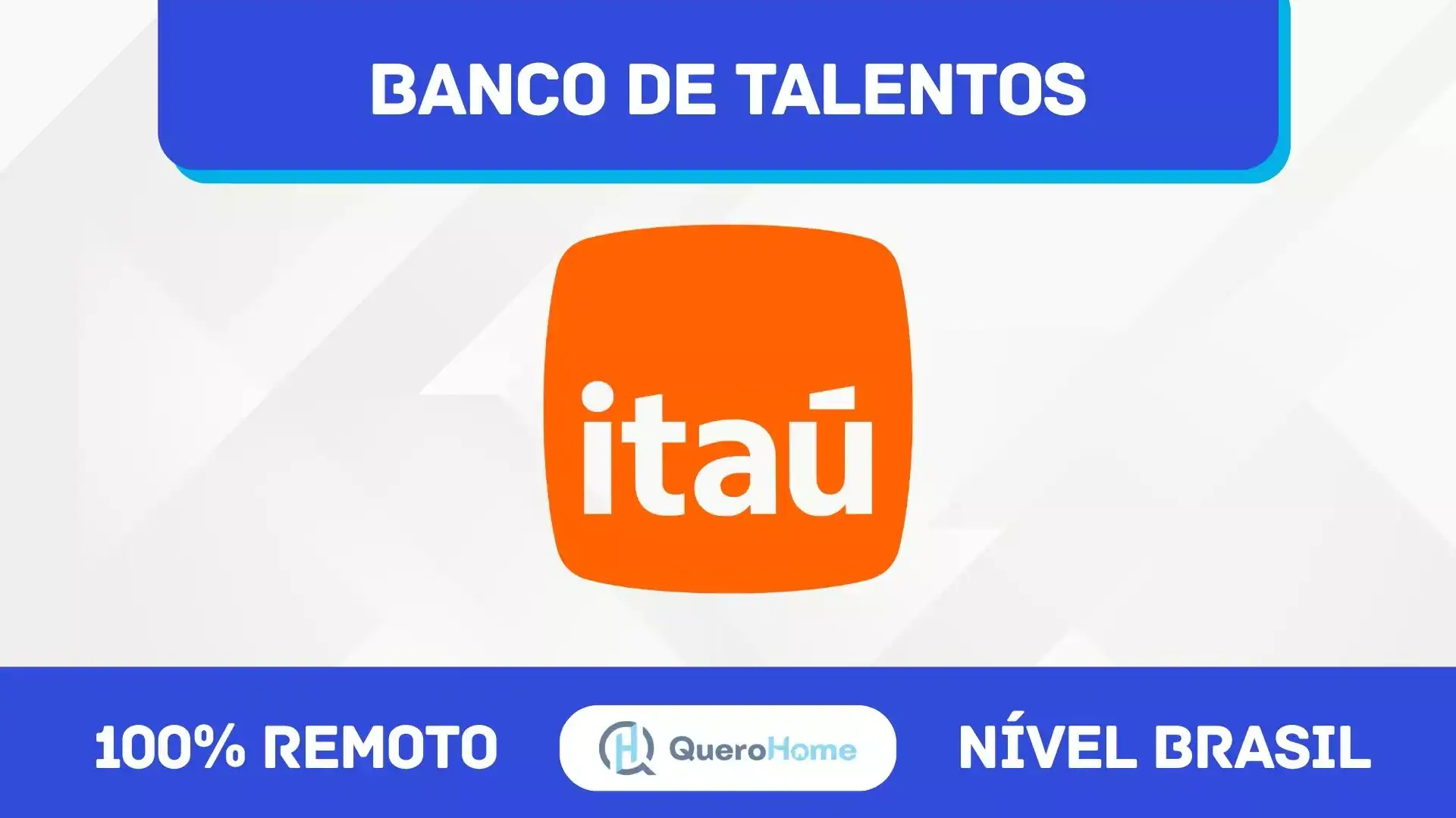 Opções de trabalho remoto com destaque para o banco Itaú, líder em inovação financeira e oportunidades de carreira no Brasil, 100% remoto e confiável.