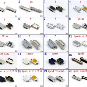 20szt GNIAZD IPHONE 4/S 5/C/S 6/6+ 7 IPAD 2 4 5
