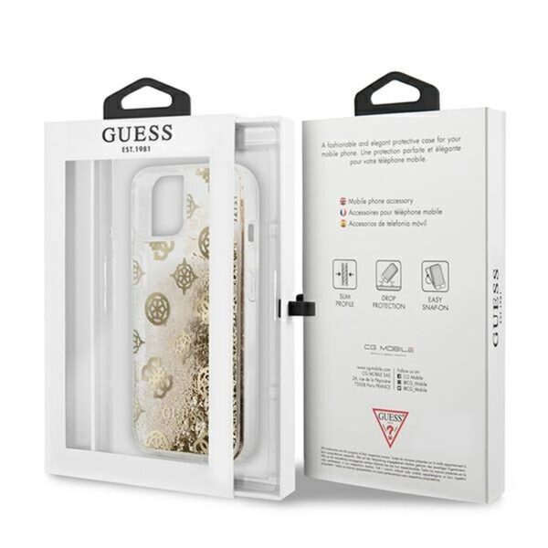 ORYGINALNE ETUI GUESS IPHONE 13 MINI PEONY LIQUID