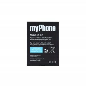 ŚWIEŻA BATERIA myPhone 1075 / HALO 2 900 mAh BS-02 Nowa Oryginalna