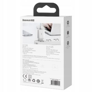 Ładowarka Baseus Quick Charger USB-C, PD, 3A, 20W