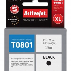 Tusz ActiveJet do Epson czarny (black)