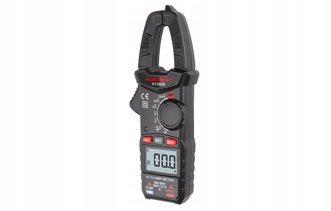 CYFROWY MIERNIK CĘGOWY HABOTEST HT200B AC/DC
