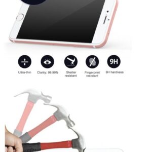 IPHONE 6 6S SZKŁO HARTOWANE OCHRONNE SZYBKA 9H