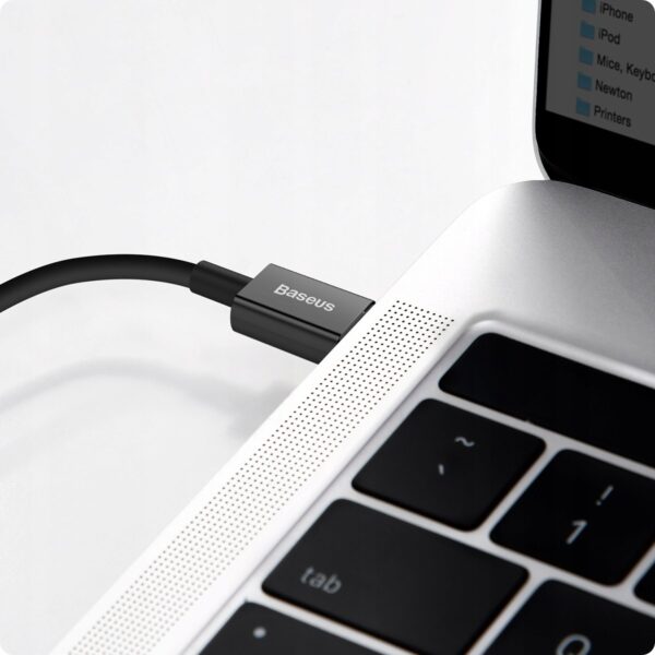 BASEUS KABEL USB-C SZYBKIE ŁADOWANIE PRZEWÓD DO LIGHTNING IPHONE PD 20W 1M - obrazek 4