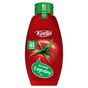 KOTLIN Ketchup Łagodny duża butelka 950 g