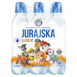 Jurajska Junior Naturalna woda mineralna niegazowana dla Dzieci 6 x 330 ml