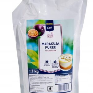 Puree MARAKUJA MC Metro Chef PULPA OWOCOWA duże opakowanie 1kg