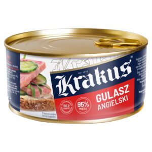 KRAKUS Gulasz angielski Konserwa wieprzowa ZGRZEWKA ZESTAW 6x 300g