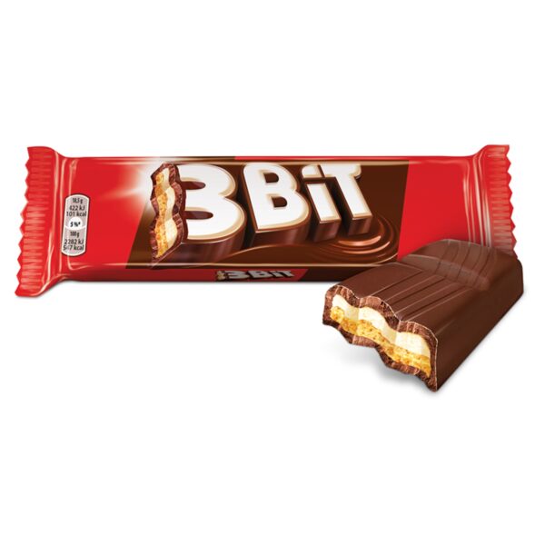 42x Baton 3Bit z nadzieniem mlecznym 46g KARTON Duże opakowanie (42 sztuki) - obrazek 4