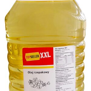TGE Topseller XXL Olej rzepakowy 100% Duże opakowanie 5L