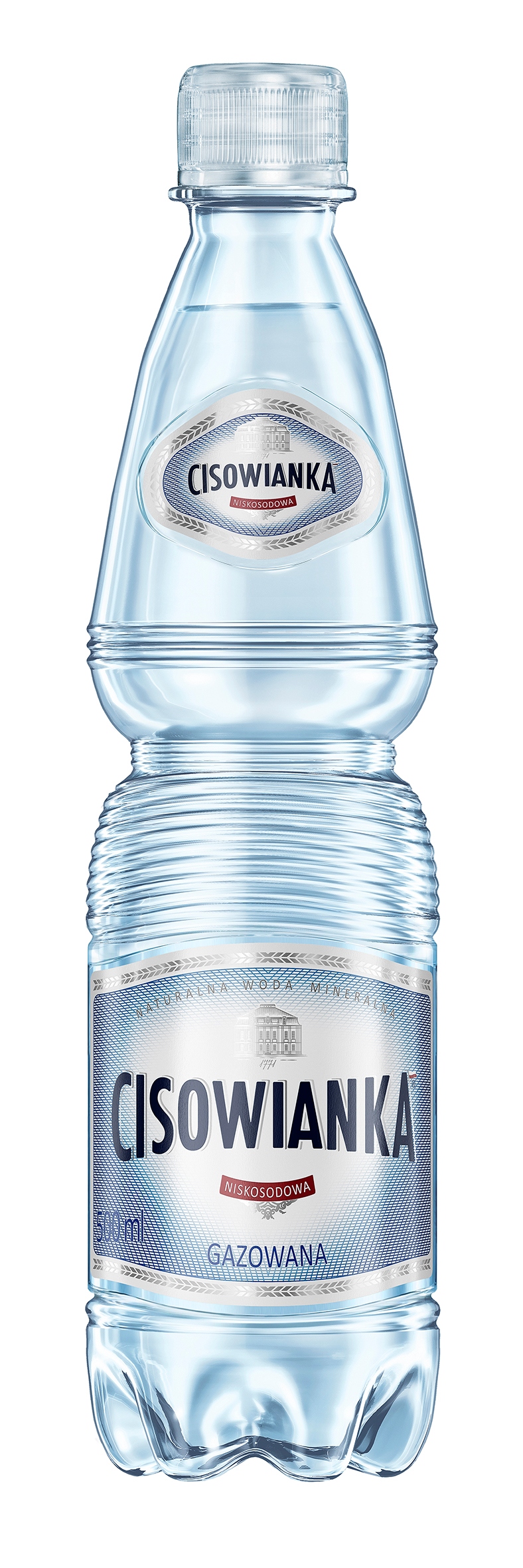 Naturalna Woda Mineralna CISOWIANKA Gazowana 500ml ZGRZEWKA 24 sztuki - obrazek 3
