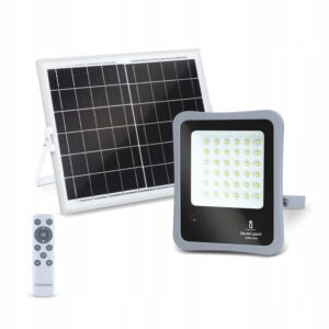 Halogen LED 100 W 1200 lm + panel solarny pilot