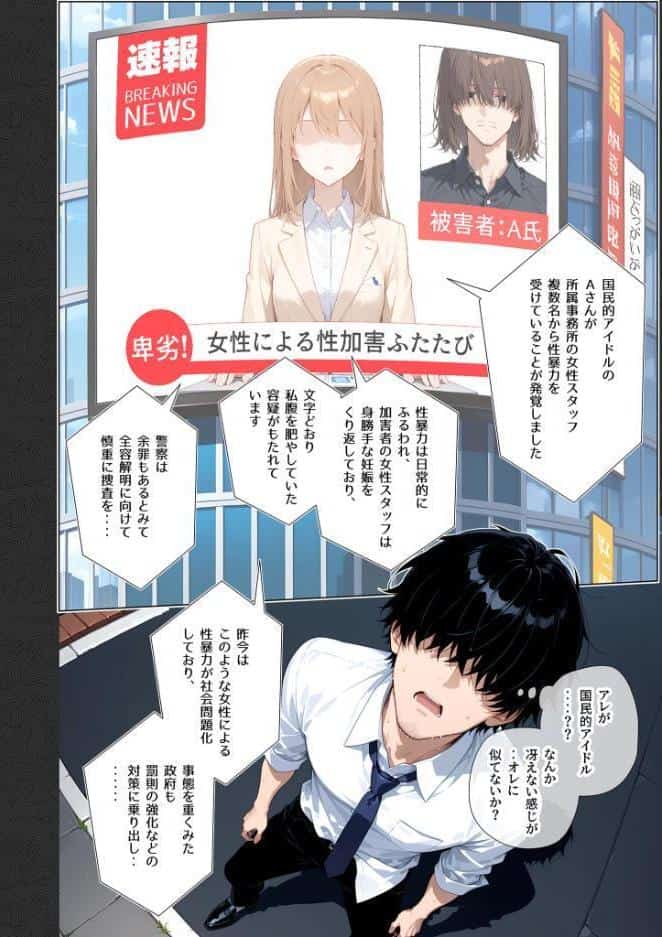 セックスカースト逆転世界 〜貞操観念も美醜も逆転!冴えない俺は無双する〜(1) hitomiエロ漫画raw(同人誌)無料サンプル画像011