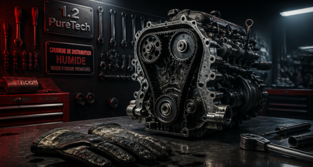 quel sont les moteur puretech éviter courroie usée