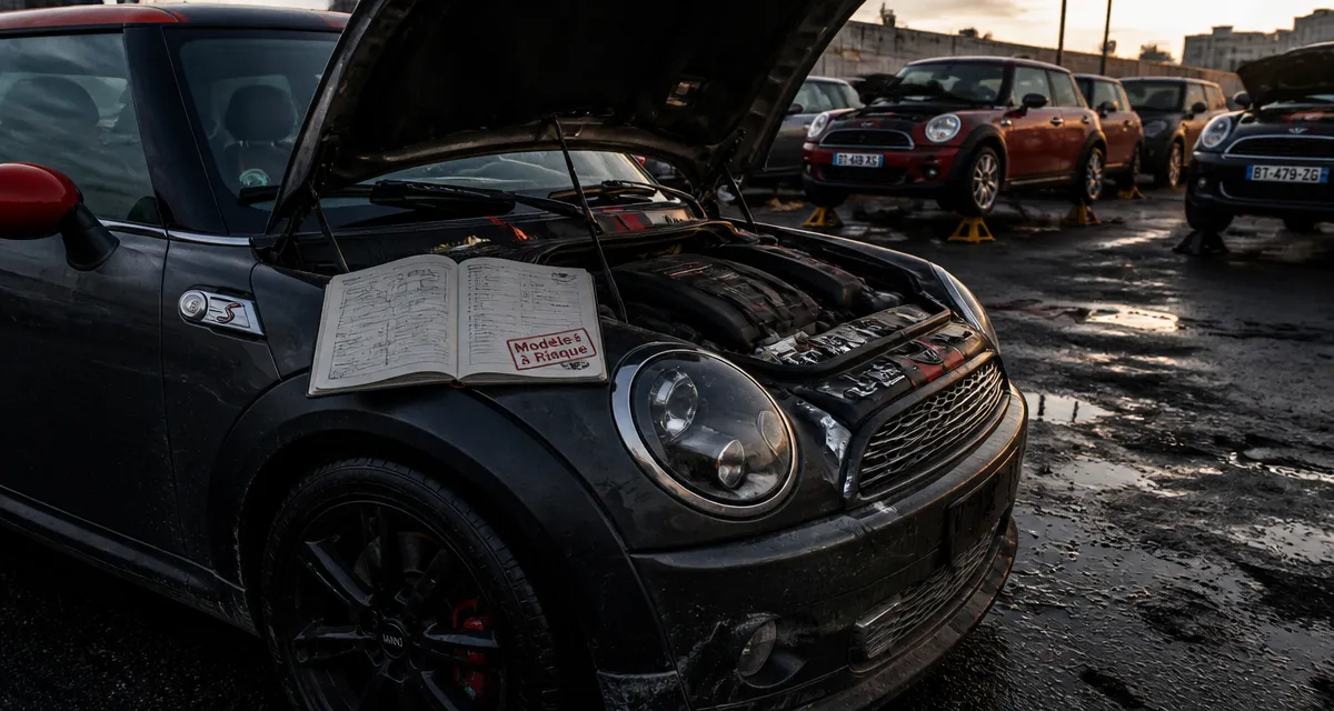 mini cooper modèle à éviter panne entretien parking