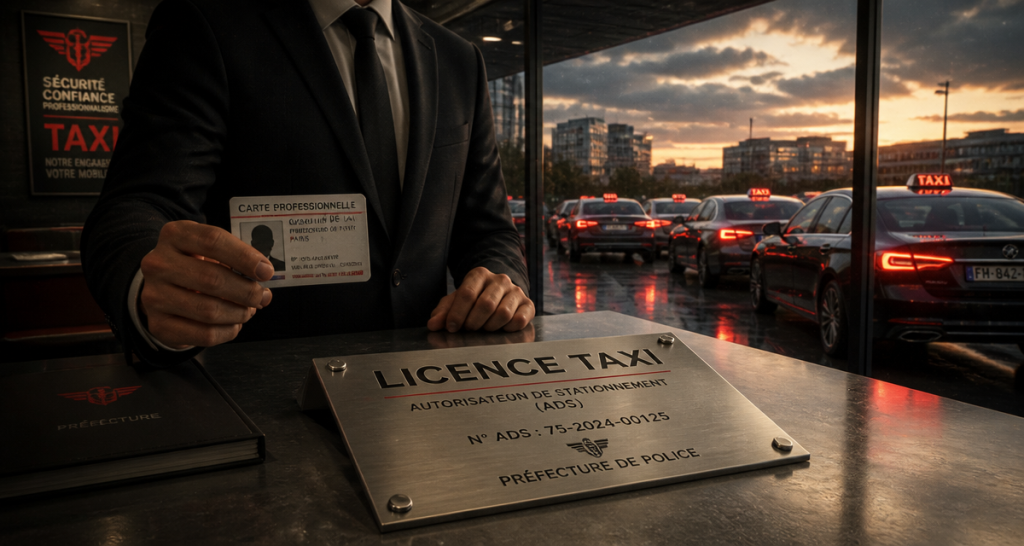 peut on acheter une licence de taxi sans carte professionnelle