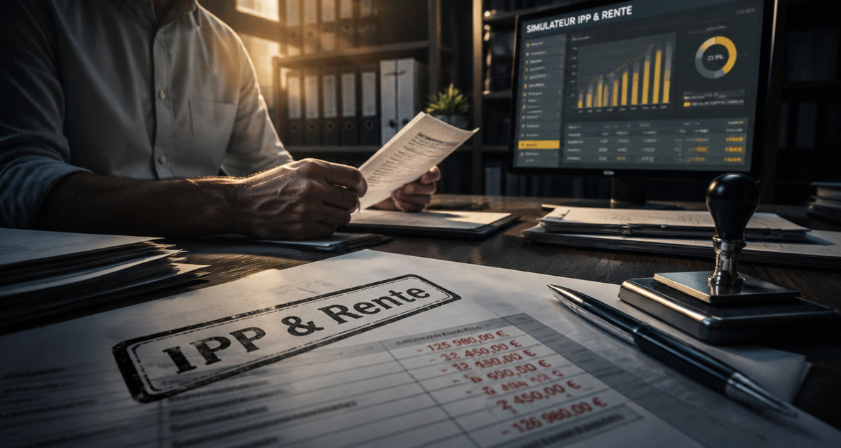 simulateur calcul taux ipp fonction publique agent dossier