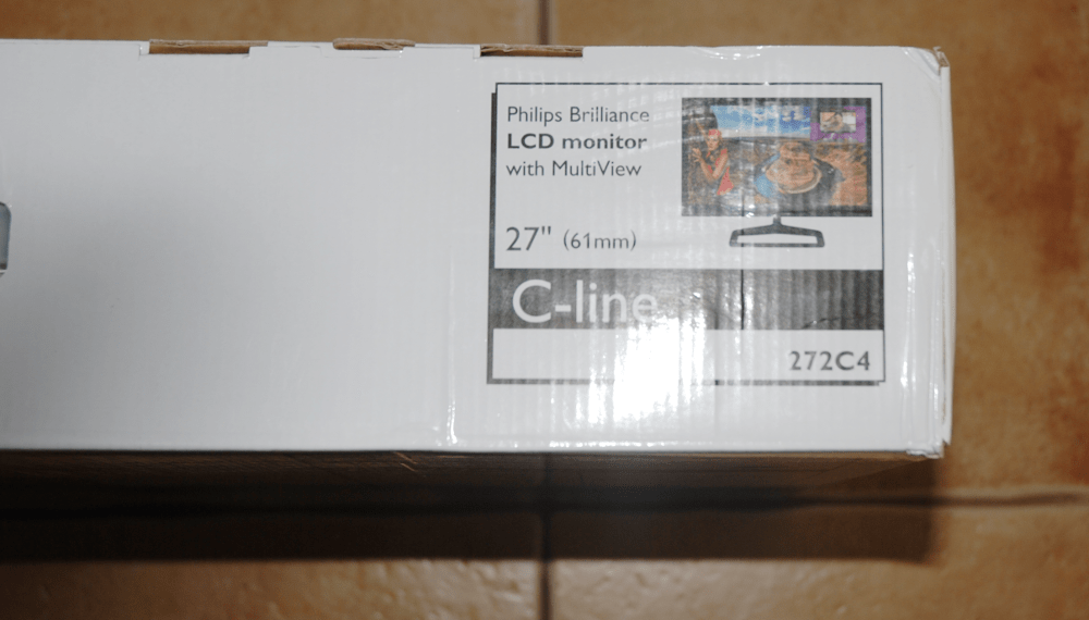 Philips 272C4QPJKAB pudełko