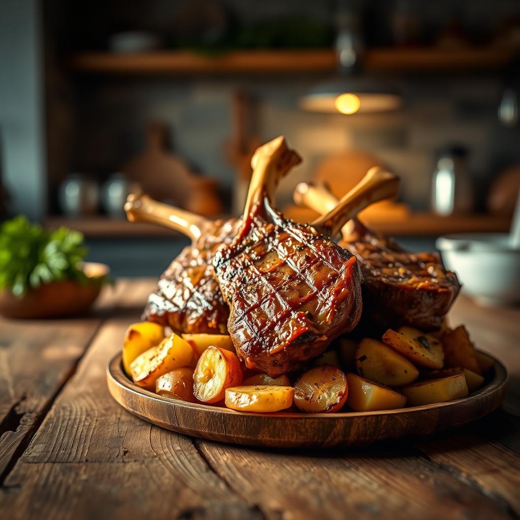 recette cotelette d'agneau au four