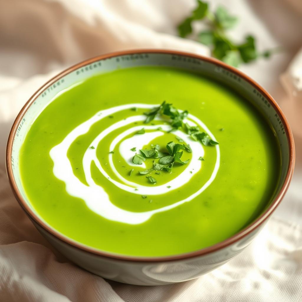 soupe de petit pois