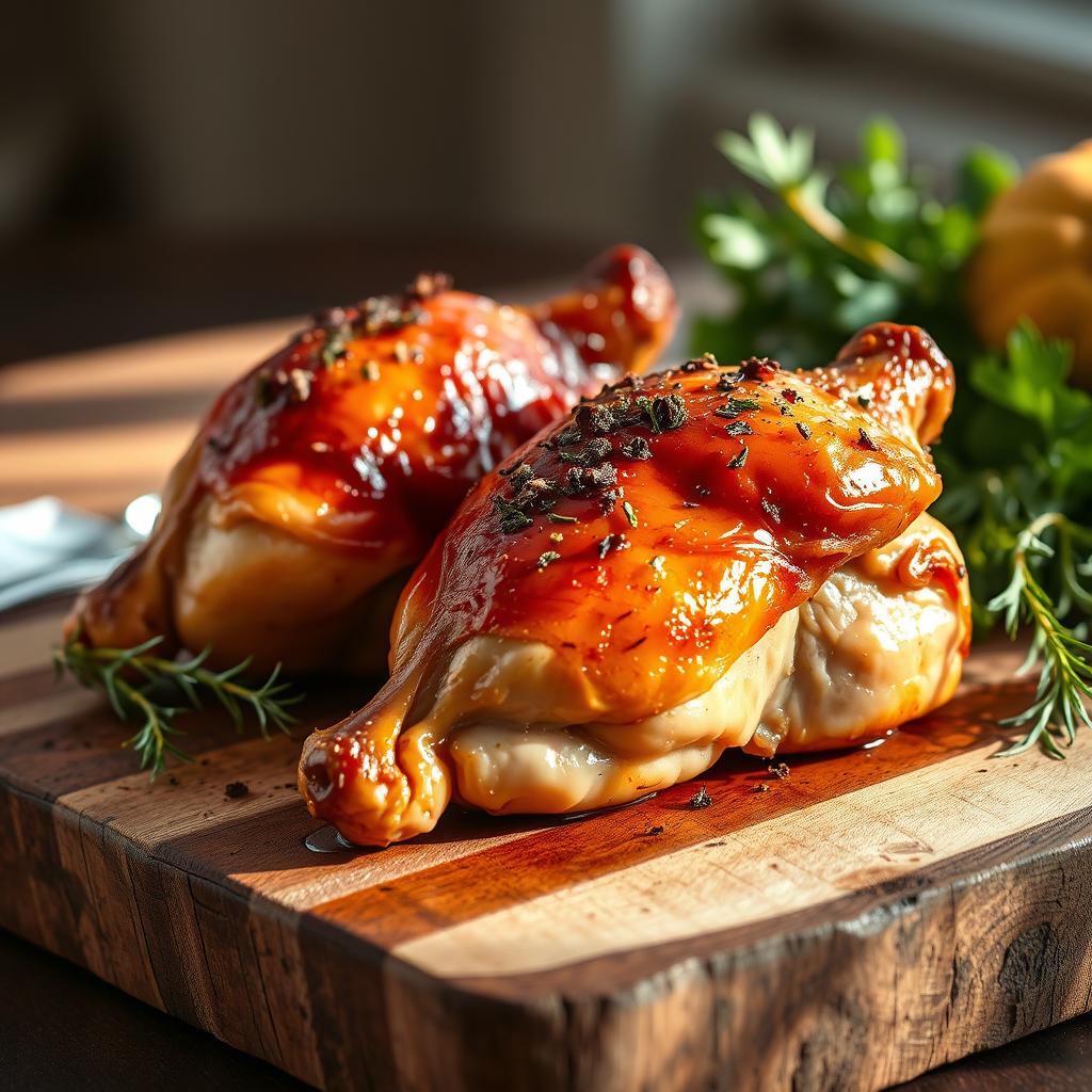 Recette pour Cuisse de dinde au four