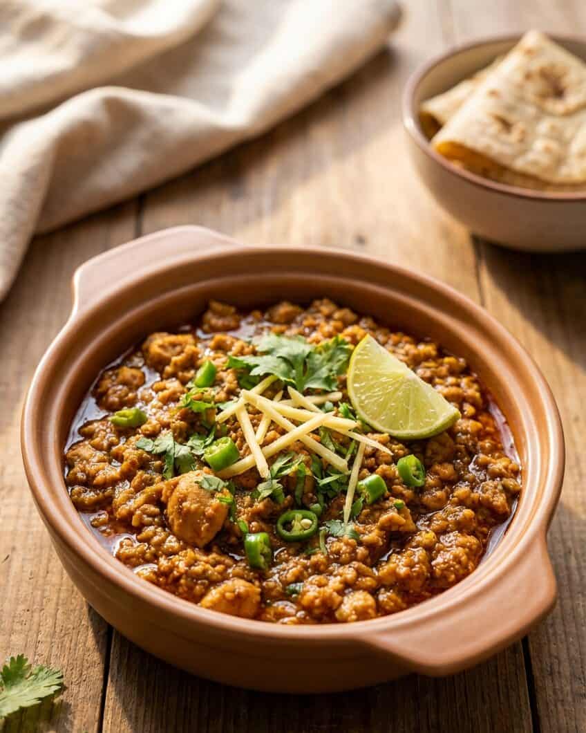 Chicken Keema | Authentic Indian Kadhai Style