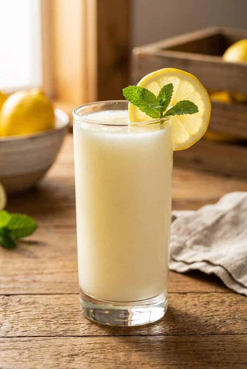 Frosted Lemonade recipe - delicious homemade dish beautifully plated and garnished