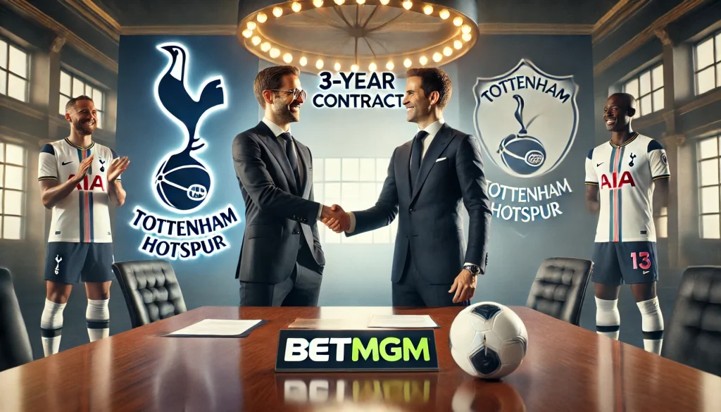 Tottneham Hotspur and BetMGM