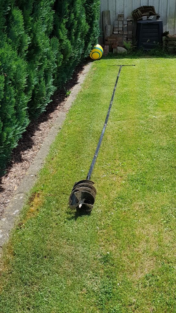 Brunnen bohren von Hand