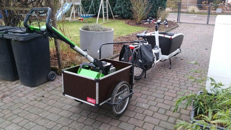 Lastenrad Zweirad oder Dreirad