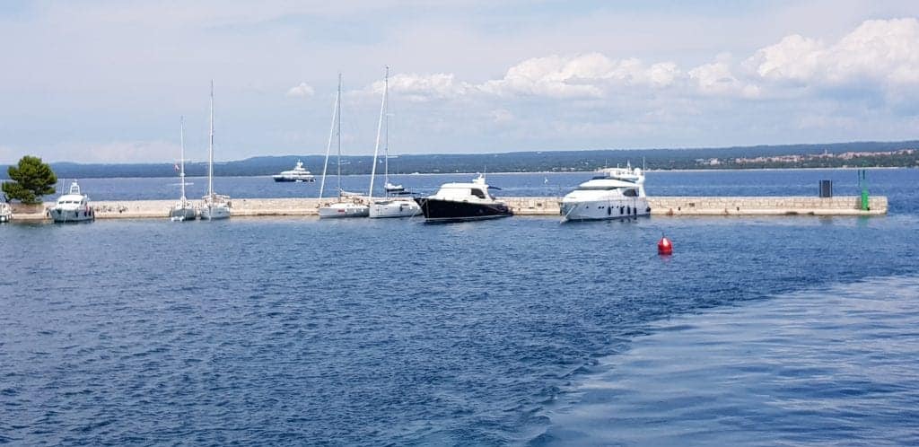 Nationalpark Brijuni hafen