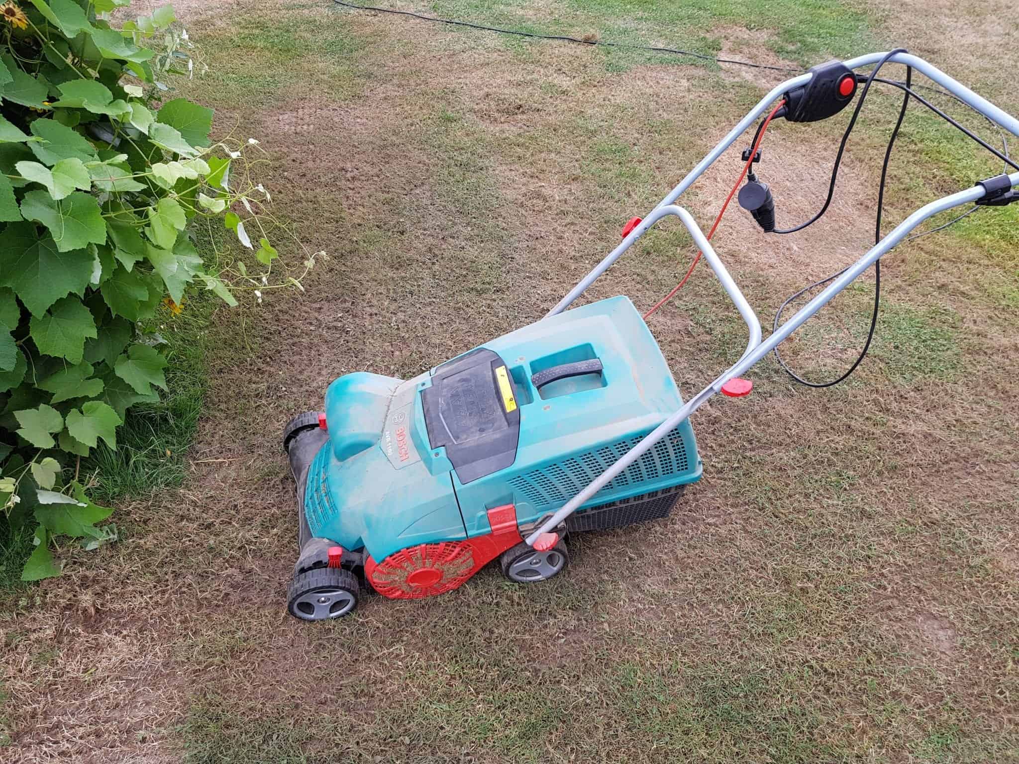 Rasen vertikutieren Bosch