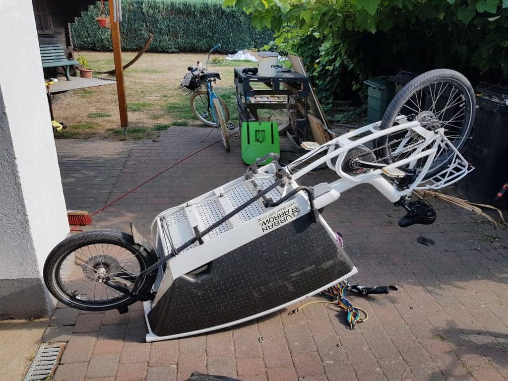 rollenbremse fetten urban arrow lastenrad
