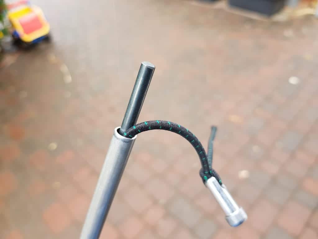 Urban arrow regendach kaputt fiberglas gebrochen