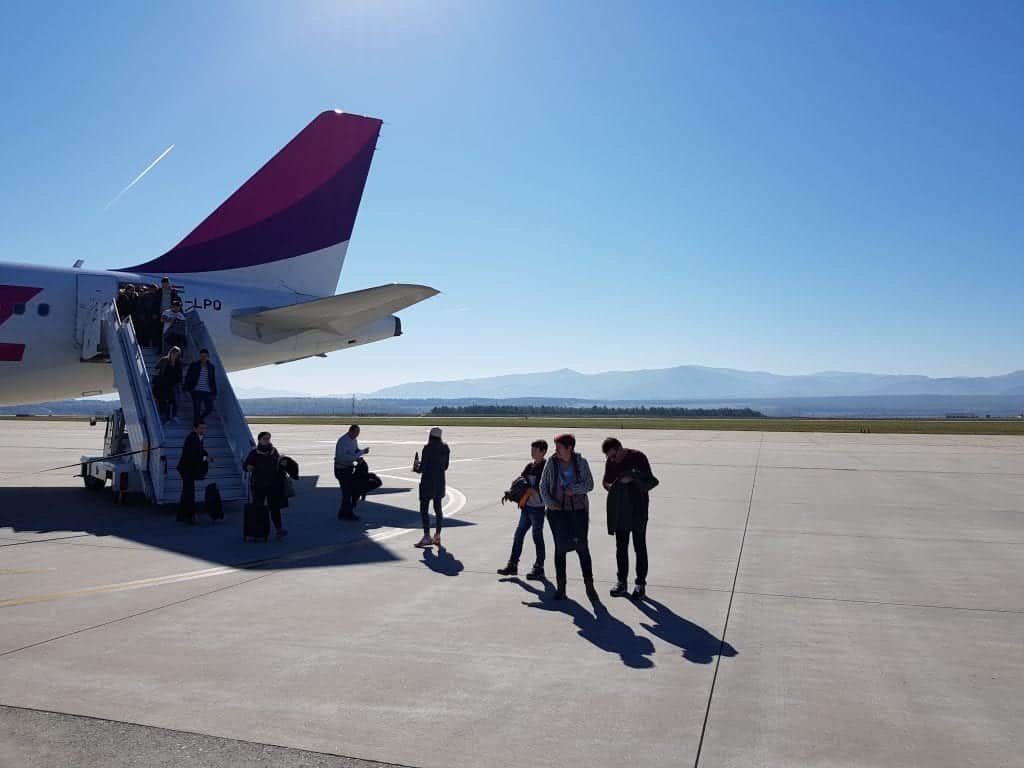 Flug nach Sibiu Airport DTM Dortmund Wizzair Wizz air Rumänien Romania