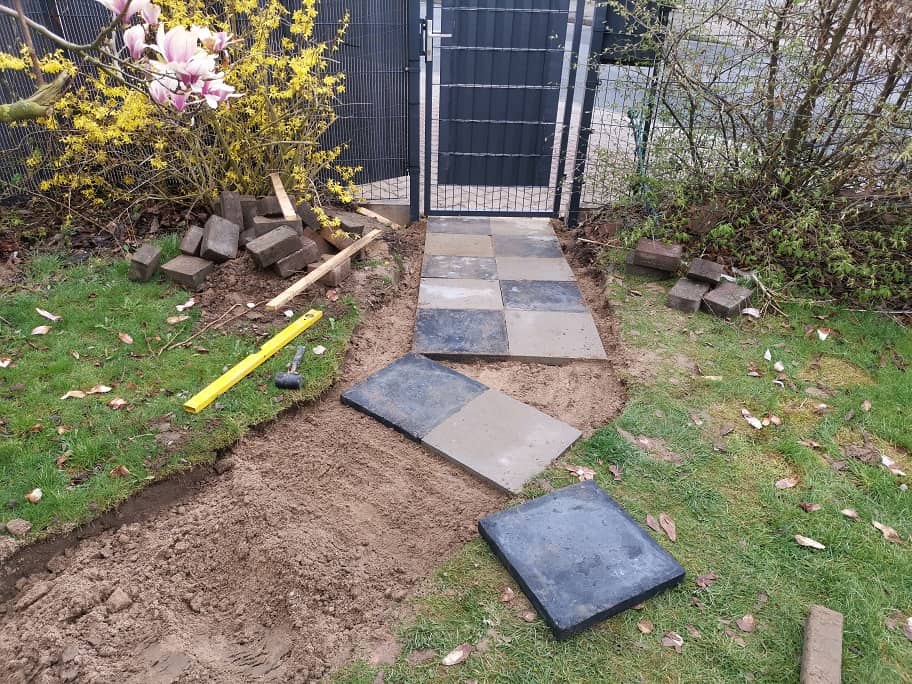 Gartenweg anlegen