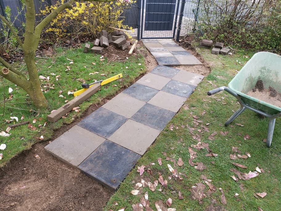Gartenweg anlegen