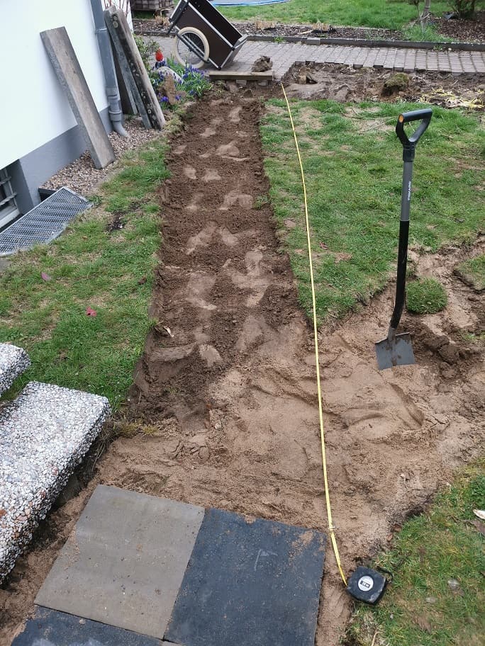 Gartenweg anlegen