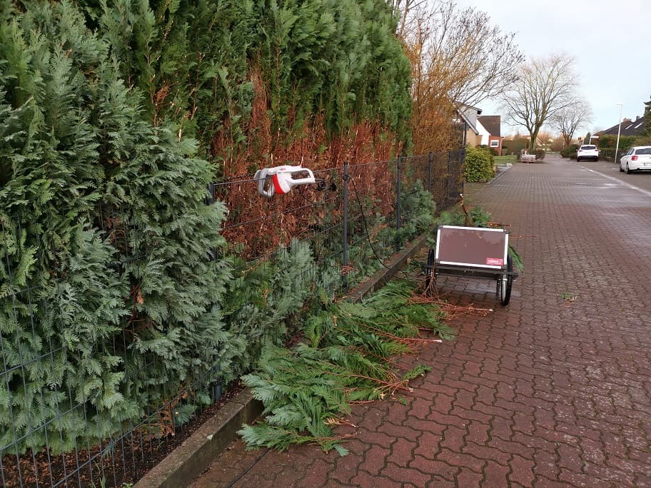 Zaunerhöhung Sichtschutz