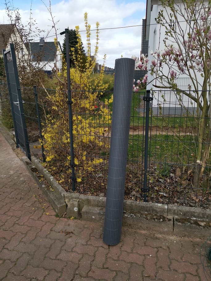 Zaunerhöhung Sichtschutz