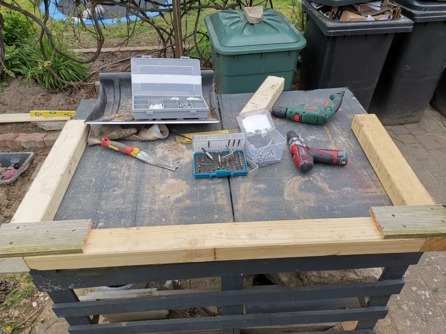 Brunnenstube Unterbau