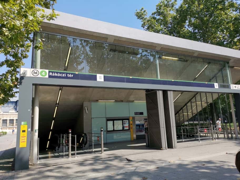 Budapest Metro station