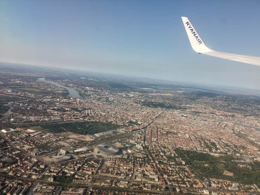 Budapest Überflug
